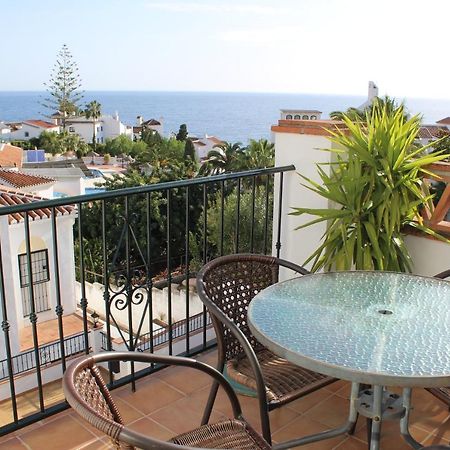 Playa Burriana, Tva Terasser, Havsutsikt, Pool Nerja Exteriér fotografie