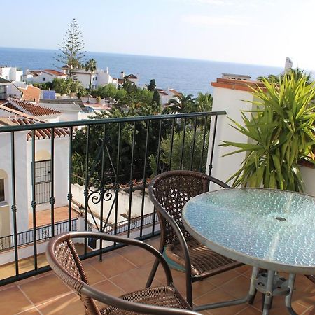 Playa Burriana, Tva Terasser, Havsutsikt, Pool Nerja Exteriér fotografie