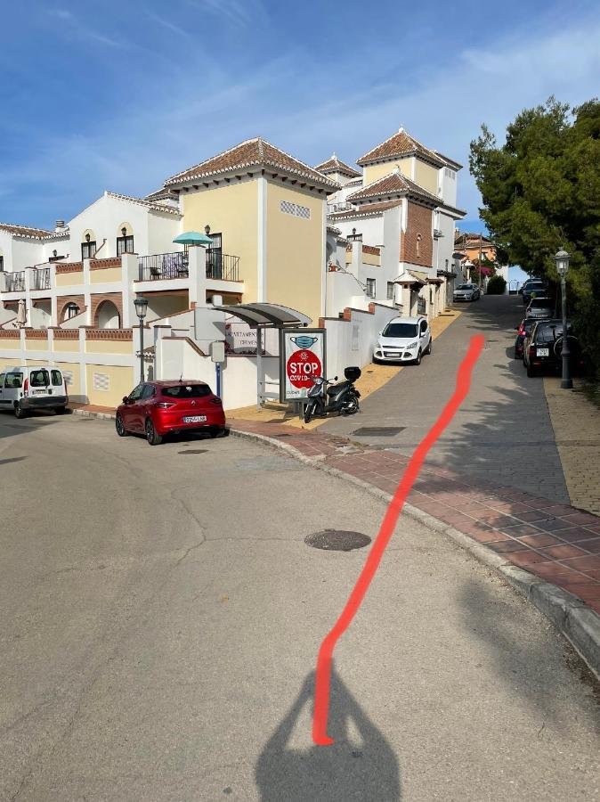 Playa Burriana, Tva Terasser, Havsutsikt, Pool Nerja Exteriér fotografie